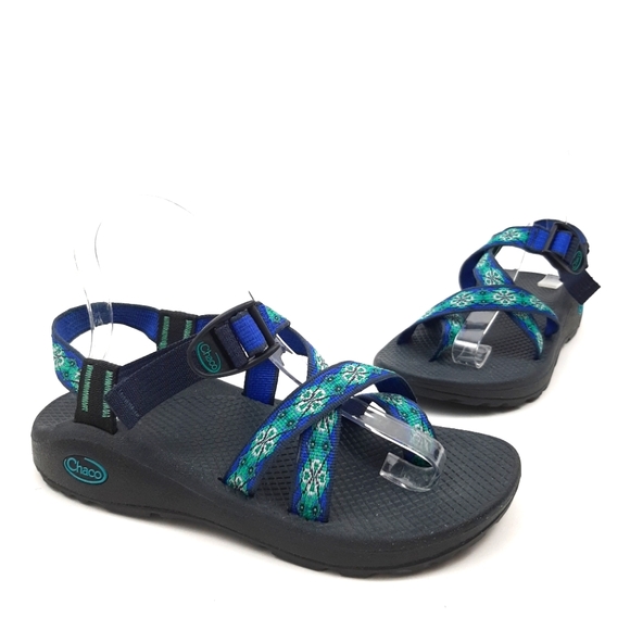 Chaco Shoes - CHACO Z/Cloud 2 Sport Sandals Laced Aqua Size 8